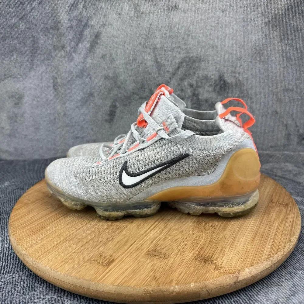 Nike Shoes Youth Size 5Y Gray Air VaporMax 2021 FK Flyknit Sneakers DB1550-002